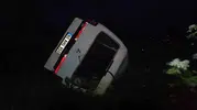 Tokat Yeşilyurt yolunda minibüs takla attı