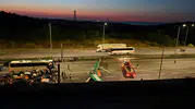 Kuzey Marmara Otoyolu'nda kamyon kazası trafiği durdurdu
