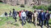 Erzurum Hınıs Kanyonu doğa sporcularını ağırlıyor