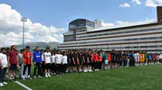 Erzurum sahalarında gençler için 5x5 futbol heyecanı başladı