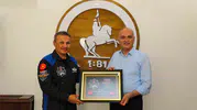Alper Gezeravcı Düzce Belediye Başkanı Faruk Özlü ile bir araya geldi