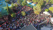 Edirne Gölet alanında milli maç heyecanı hüsranla bitti