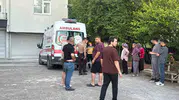Dut toplarken yere çakıldı
