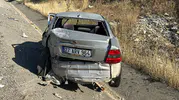Adıyaman yolunda iki araç çarpıştı