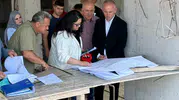 Bayburt inşaatlarında güvenlik denetimi mesaisi