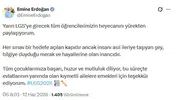 Emine Erdoğan'dan sınava girecek öğrencilere moral mesajı