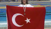 Eskişehirli genç yüzücü Varna’da kürsüye çıktı