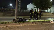 Sivas'ta motosiklet kazası sonrası iki otomobil çarptı
