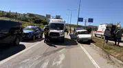 Aksaray yolunda dikkatsizlik sonucu sekiz kişi yaralandı