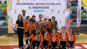 Ayvalık’ın küçük köy okulundan Balıkesir’e şampiyonluk mührü