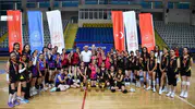 Afyonkarahisar’da voleybolun küçük yıldızları kupalarını kaldırdı