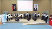 Kırşehirli Abdallar milli takımın Dünya Kupası yolculuğunu marşla taçlandırdı