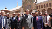 Sağlık Bakanı Memişoğlu Şam ziyaretinde Emevi Camii'ne gitti