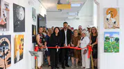 Aydınlı kursiyerlerin bir yıllık emeği sanatseverlerle buluştu