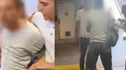 Metrobüste taciz anı: Gizli çekime vatandaşlar geçit vermedi