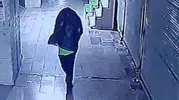 Kırıkkale'de çöp poşetli kundakçı kameraya yakalandı