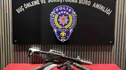 Gaziantep’te polisten silah ve uyuşturucu operasyonu