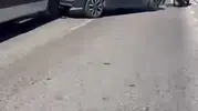 Kartal’da kuryeyle kavgaya tutuşan sürücü vitesi unutunca kaza yaptı