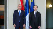 Numan Kurtulmuş Finlandiya'da diplomatik temaslarda bulundu