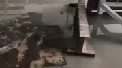 İnegöl’de sel baskını Çocuklar su birikintilerinde yüzdü