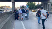 İzmit D-100 karayolunda motosiklet kazası Bir ağır yaralı