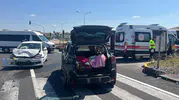 Nevşehir'de iki otomobil çarpıştı 7 kişi yaralandı