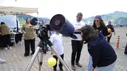 Mersinli uzmanlar Artvinli çocuklara bilim şenliğinde rehberlik etti