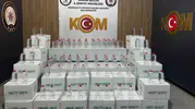 Samsun polisinde kaçak alkol operasyonu