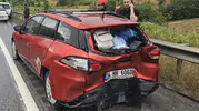 Samsun Kavak yolunda trafik kazası 4 kişi yaralandı