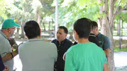 Vali Çiçek sahaya indi esnafın derdini dinledi