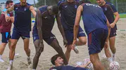 Trabzonspor yeni sezona kumda güç depolayarak hazırlanıyor