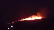 Çankırı Kemallı köyünde tarla yangını paniği