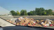 Eskişehir yolundaki kaza trafiği felç etti