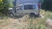 Konya Karapınar'da direksiyon hakimiyetini kaybeden sürücü hayatını kaybetti