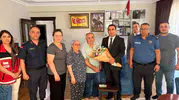 Alaşehir'in yeni kaymakamı göreve şehit ailesi ziyaretiyle başladı