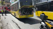 Ortaköyde İETT otobüsünde duman paniği
