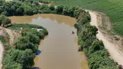 Menderes Nehri'nde kaybolan 11 yaşındaki Şahin için arama sürüyor
