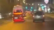 Mersin'de makas atan sürücüye 90 bin liralık ağır fatura