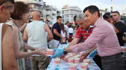 Marmaris’te aşure geleneği meydanda yaşatıldı