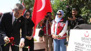 Antalya 15 Temmuz şehidini kabri başında dualarla andı