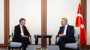 Hakan Fidan Ankara’da İngiliz danışman Jonathan Powell ile görüştü