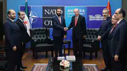 Erdoğan ve Şara Külliye'de bir araya geldi