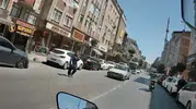 Esenler'de dikkatsizlik bir kadını hastanelik etti