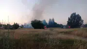 Eskişehir’de otluk alanda yangın paniği
