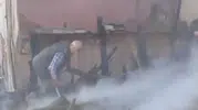 Bartın'da bir odunlukta çıkan yangını köylüler kendi imkanlarıyla söndürdü