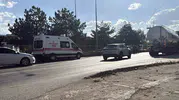 Eskişehir çevre yolunda karşıdan karşıya geçmeye çalışan kadın yaralandı