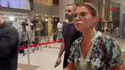 Gülben Ergen Ahbap soruşturması kapsamında adliyeye gitti