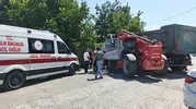 Samsun Bafra'da kavşak kazası 1 yaralı