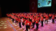 Antalya'da miniklerin ilk kep atma heyecanı