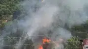 Tosya’da yerleşim yerine yakın noktada orman yangını paniği
